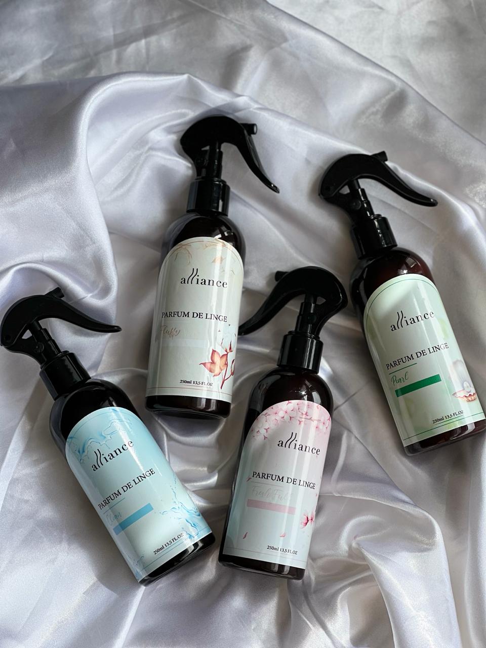 pack 4 parfums de linge