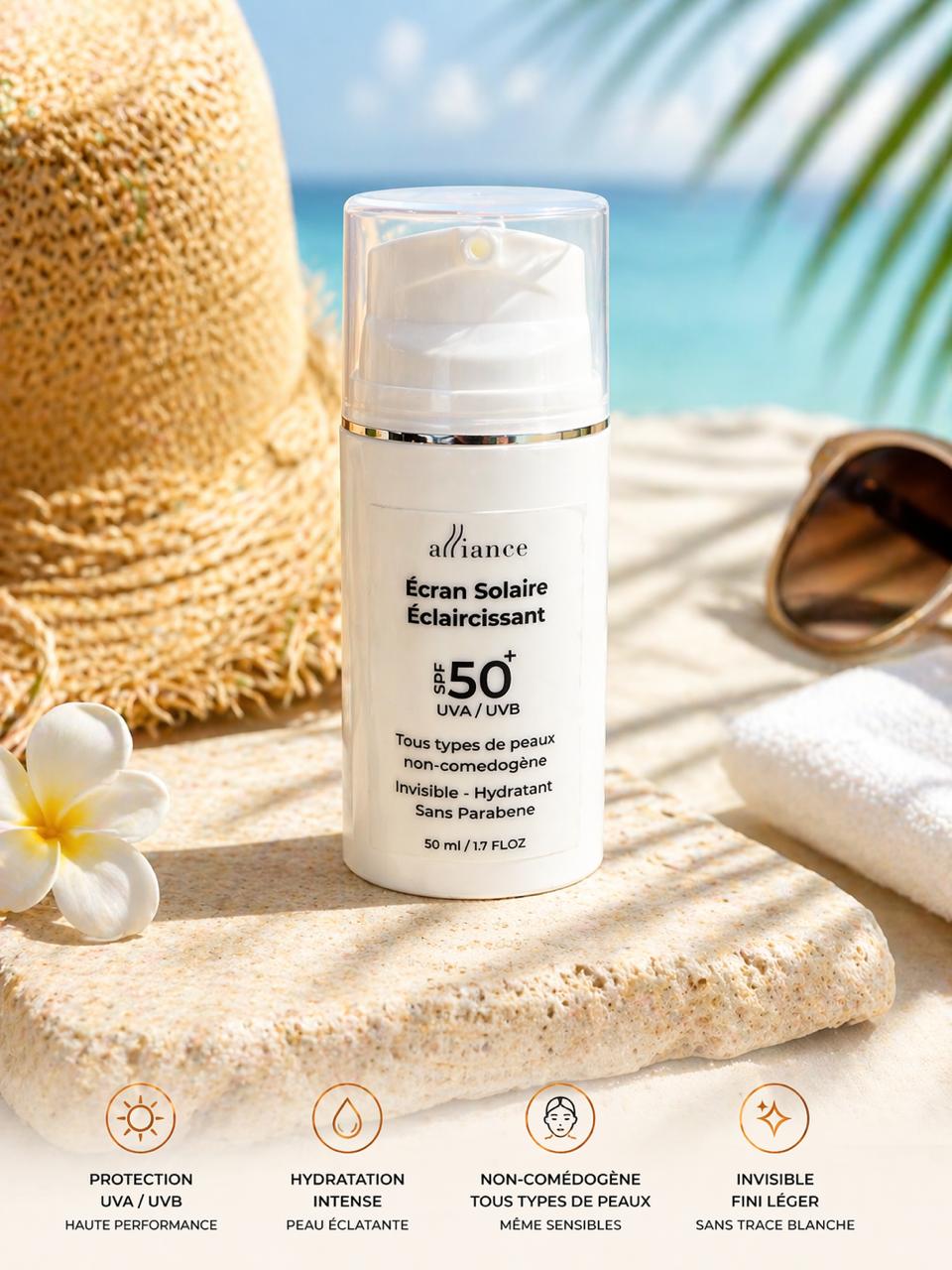 Écran Solaire Éclaircissant SPF 50+