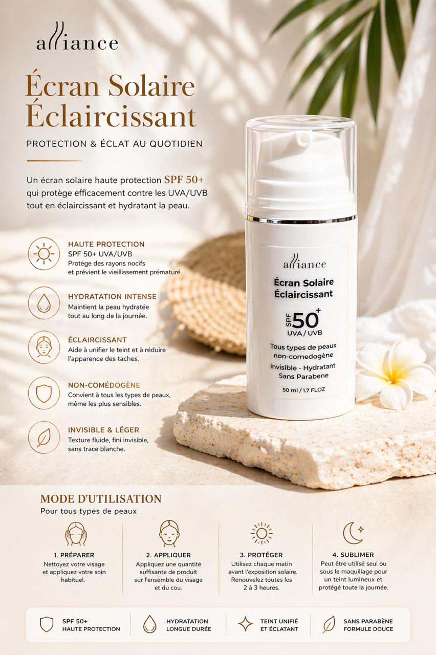 Écran Solaire Éclaircissant SPF 50+ - Thumbnail 3