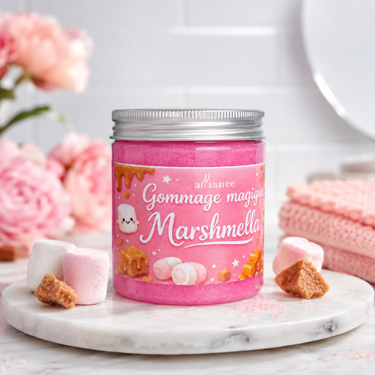 gommage magique marshmella