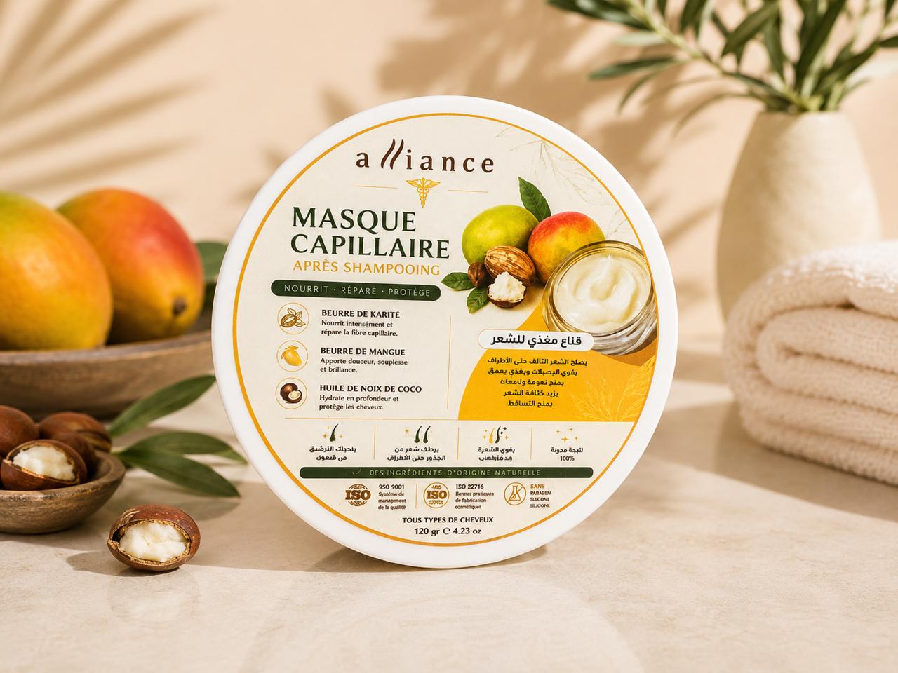Masque Capillaire Après-Shampooing mangue