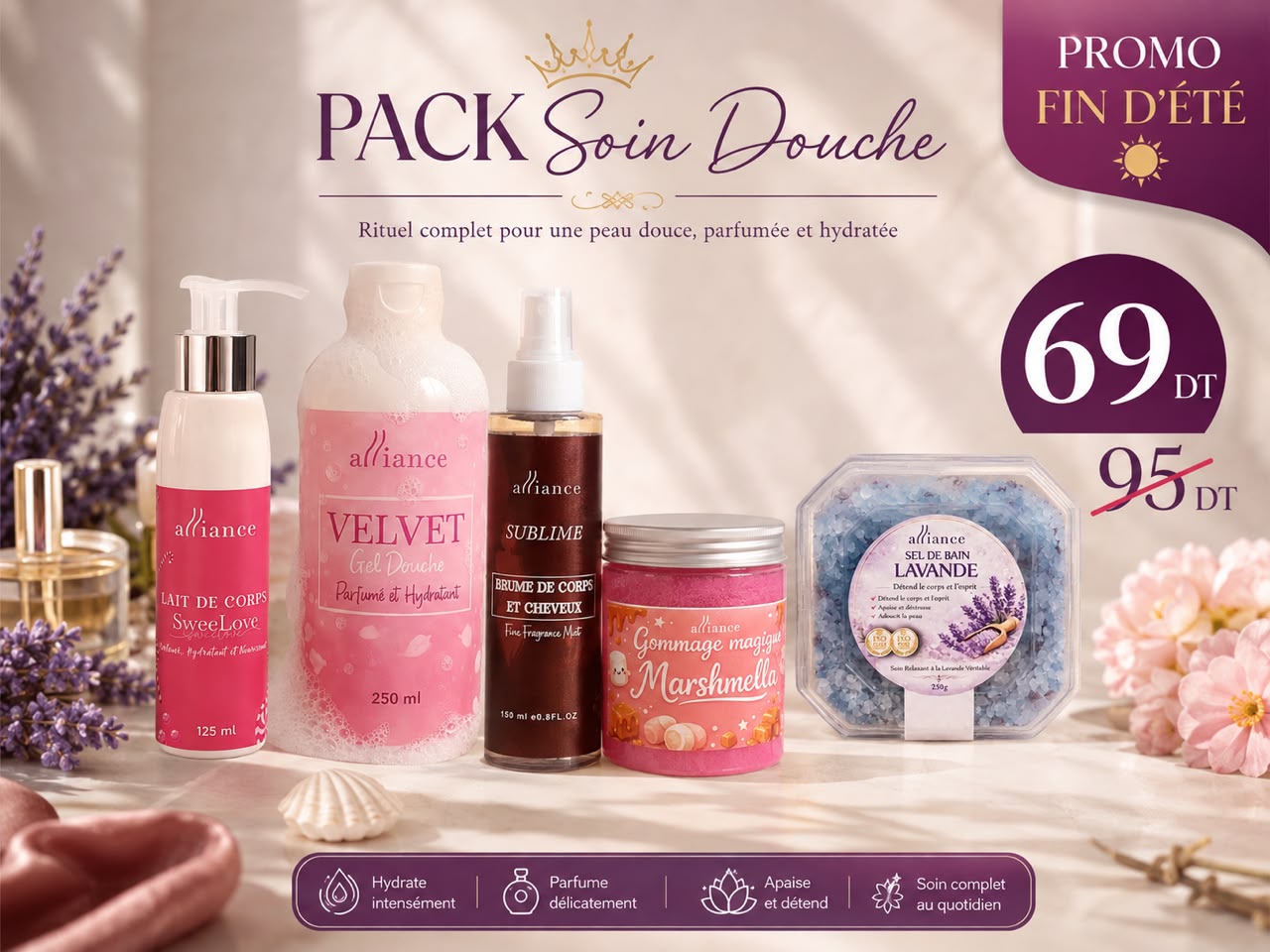 pack soin douche